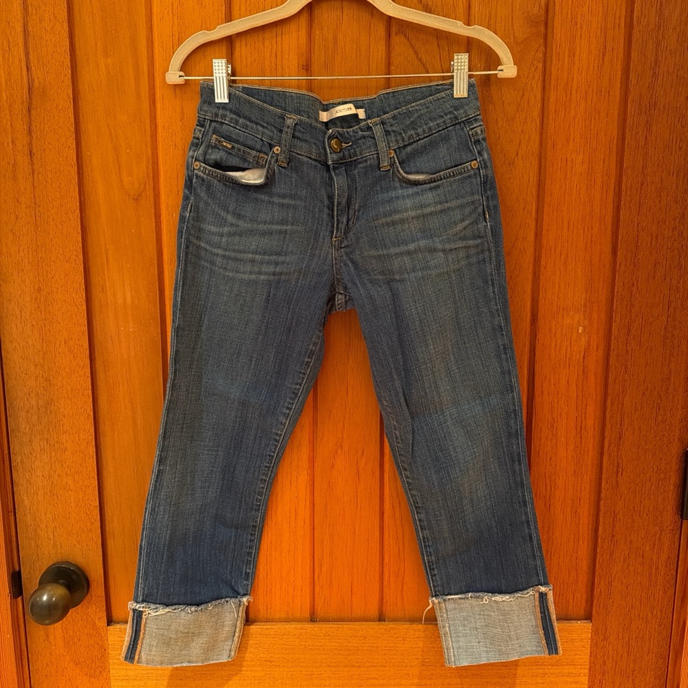 Joe's Jeans Dark Blue Ankle Cropped Women's Jeans